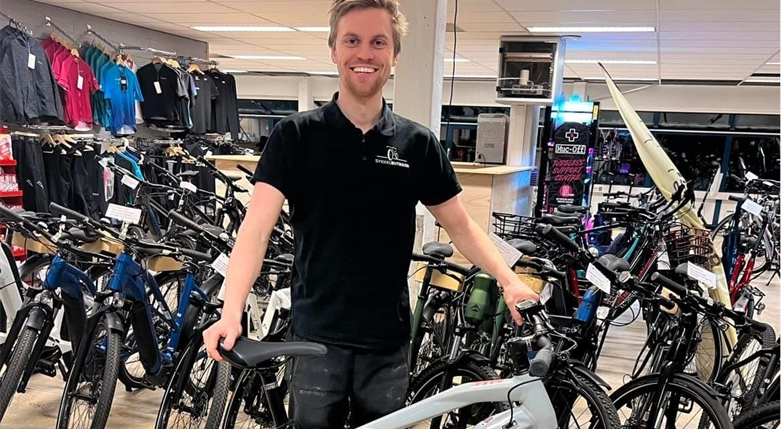 Bilde med Haibike til annonse